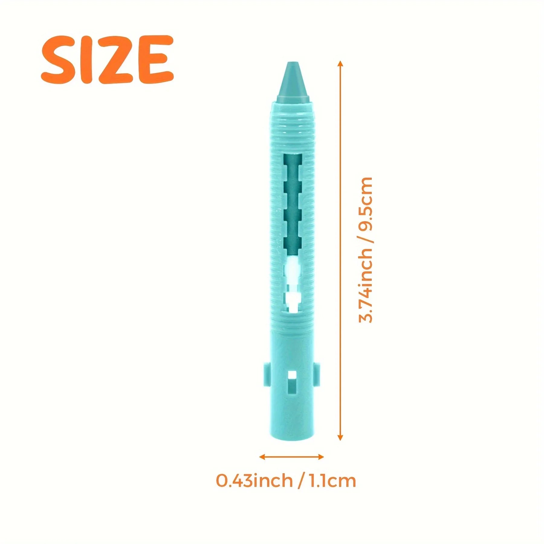 Washable Bath Crayons 6 Pcs Set